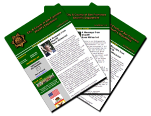 San Francisco Sheriff Department Newsletters